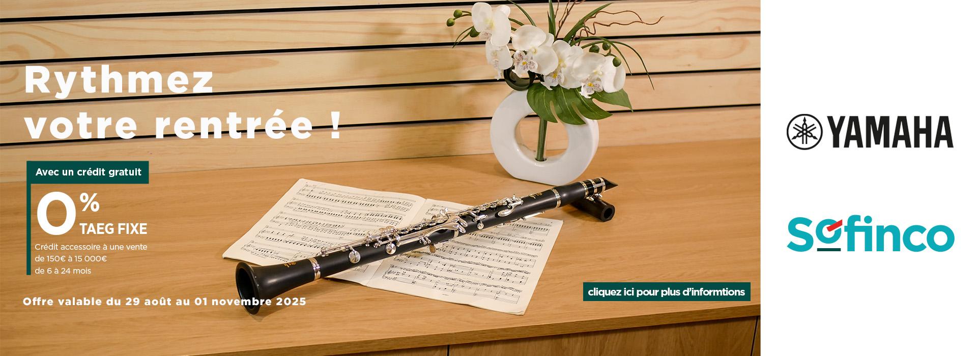 CRÉDIT GRATUIT YAMAHA