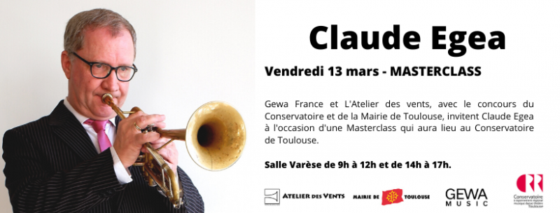 Masterclass avec Claude Egea
